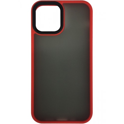 iPhone 12/iPhone 12 Pro Cam Smoke Twotone Red